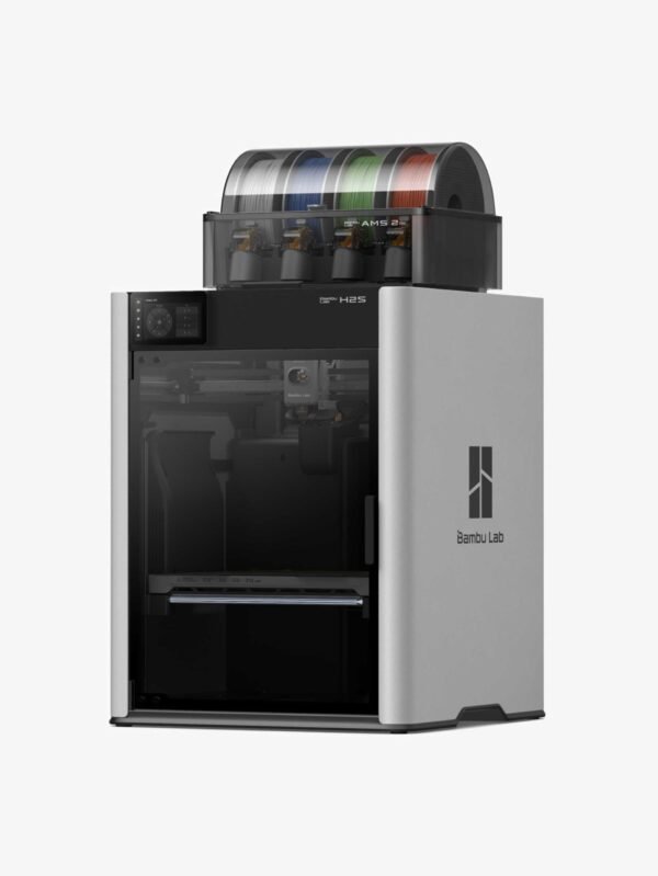 bambu lab h2s 3d printer with ams